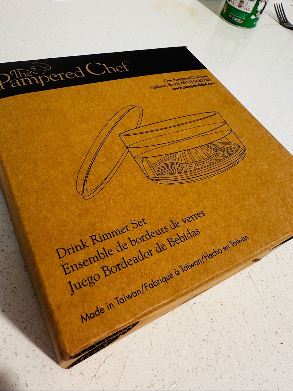 Pampered Chef Drink Rimmer Set - Picture 2 of 2